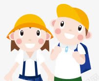 学校学生png免抠素材_新图网 https://ixintu.com 上学 儿童节 卡通素材 女孩 学习 学生 小学 小朋友 男孩