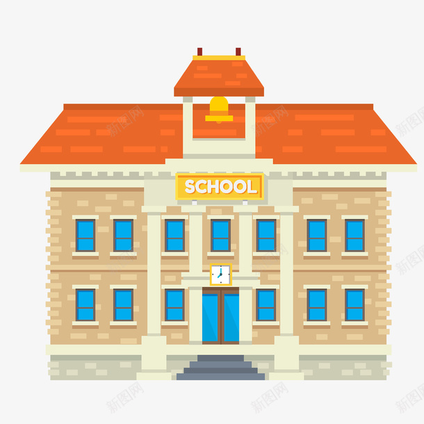 中小学生安全教育日卡通学校png免抠素材_新图网 https://ixintu.com 中小学生安全教育日 卡通人物 卡通学校 卡通安全教育 学校 学生 安全矢量 安全马路