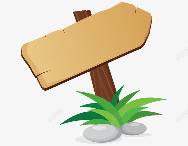 卡通木质路标装饰图案png免抠素材_新图网 https://ixintu.com 指引 木质路标 路标 路标png 路标png装饰 路牌