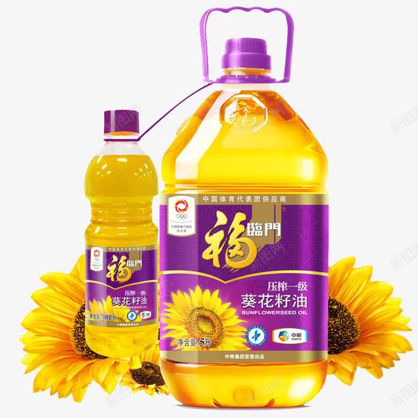 葵花籽油png免抠素材_新图网 https://ixintu.com 产品实物 福临门 葵花 葵花籽油 食用油