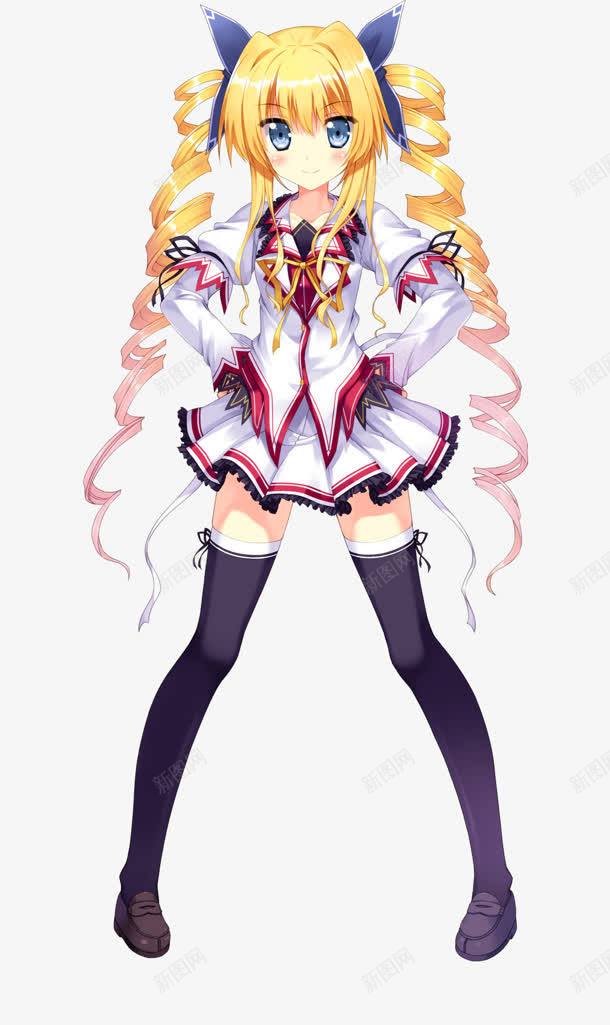 活泼的少女动漫png免抠素材_新图网 https://ixintu.com 少女 活泼