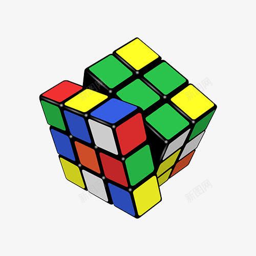 魔方智力玩具png免抠素材_新图网 https://ixintu.com 九格 儿童玩具 彩色 智力开发