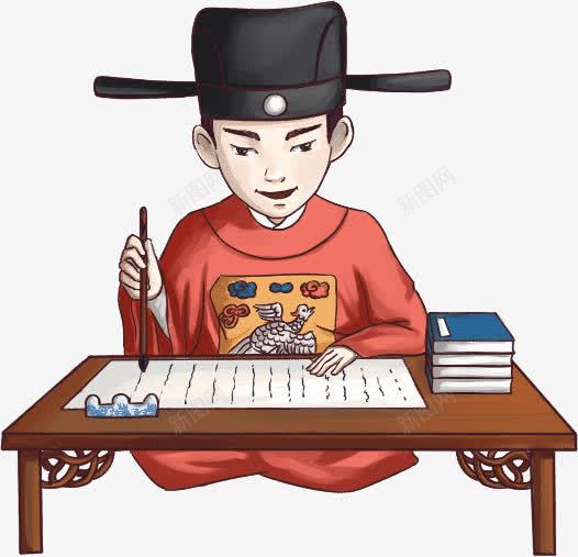 状元png免抠素材_新图网 https://ixintu.com 古代官员 可爱 状元 装饰