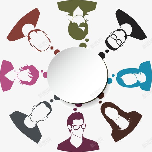 一群人矢量图eps免抠素材_新图网 https://ixintu.com 一群人 人物矢量素材 动漫风格 卡通 卡通人物 商务 商务人物 商务人物模板下载 商务人物矢量素材 对话框 影视 手绘 漫画 矢量人物 社交网络 职业人物 矢量图
