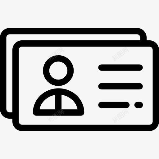 名片图标png免抠素材_新图网 https://ixintu.com 业务 允许通行 名片 商业和金融 身份证 身份证图例 身份证检查 身份识别 车辆通行证 通行证