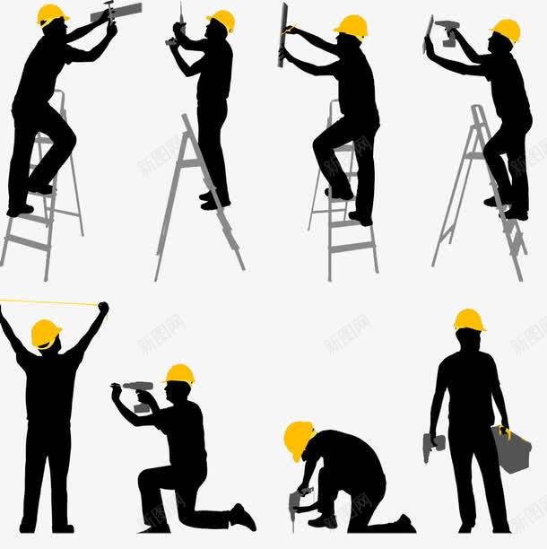 安装工人梯子工具箱png免抠素材_新图网 https://ixintu.com png素材 安装工人 工具箱 梯子 维修