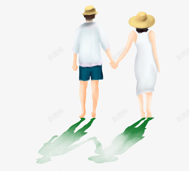 水彩小清新文艺插画手拉手的情侣png免抠素材_新图网 https://ixintu.com 小清新 情侣 情侣背景 手拉手 插画 文艺 水彩 水彩小清新文艺插画手拉手的情侣背景免费下载