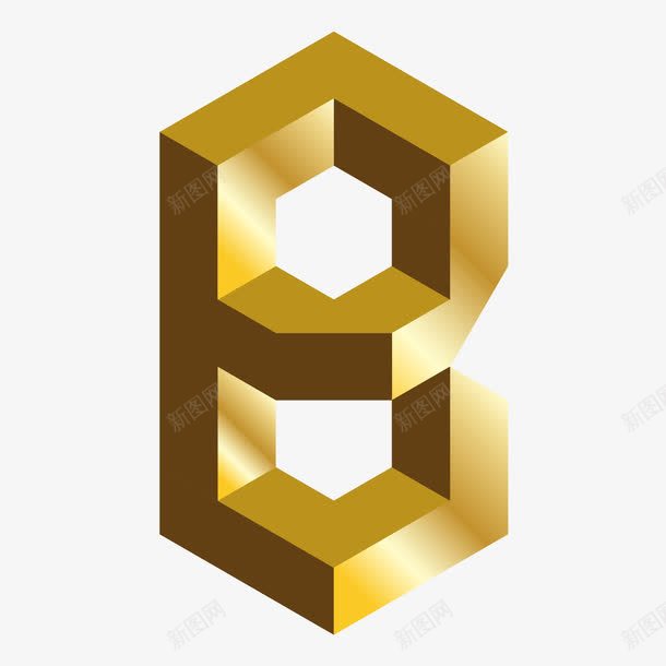 金色c4d英文字母B立体艺术字png免抠素材_新图网 https://ixintu.com 3D立体效果 c4d立体艺术字 三维立体字母 广告字体 海报字体 立体字母 立体方块字母 艺术字 英文字母B 金色C4D立体字母
