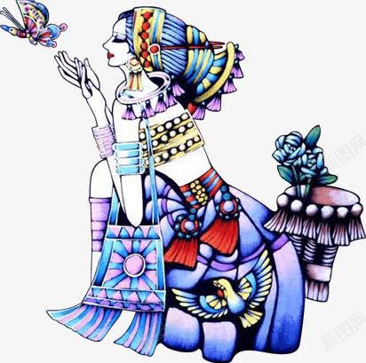 云南风情png免抠素材_新图网 https://ixintu.com 云南旅游 云南风情 少数民族 彩云之南 民俗 装饰人物 装饰画