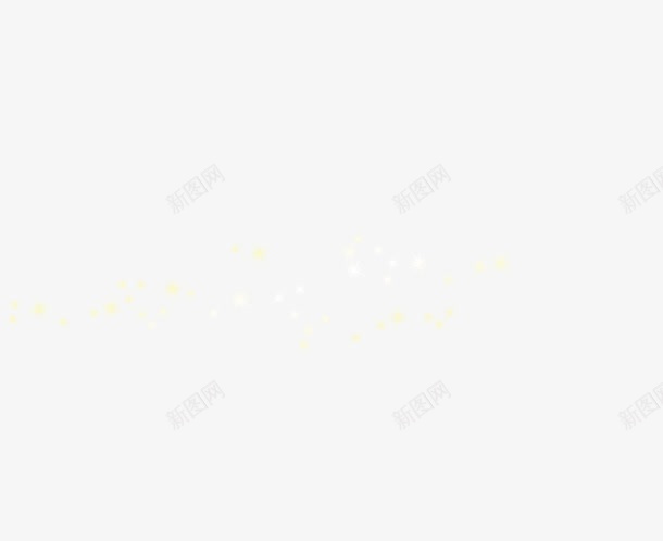 星光效果装饰元素png免抠素材_新图网 https://ixintu.com 星光 背景效果 装饰效果 金色 银白色