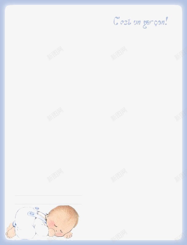 小清新书信边框png免抠素材_新图网 https://ixintu.com 书信边框 书写 信纸 小清新 简单 简约 英文