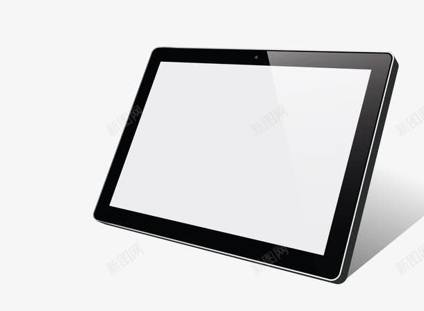 平板电脑png免抠素材_新图网 https://ixintu.com 3D IPAD 平板样机 数码 黑色
