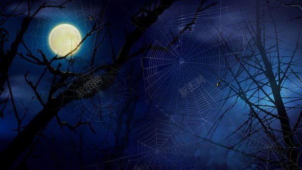 阴暗恐怖夜晚jpg设计背景_新图网 https://ixintu.com 万圣节 图片素材 夜晚 底纹背景 恐怖 月夜 枯树枝 背景花边 蜘蛛 蜘蛛丝 阴暗 阴暗恐怖夜晚图片 阴暗恐怖夜晚图片素材下载