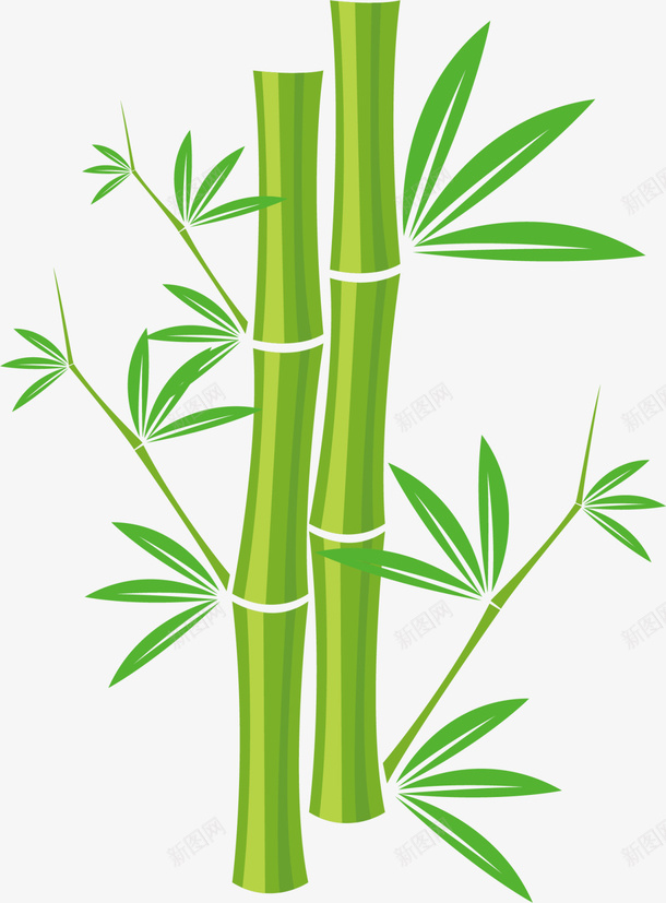 绿色春季清新竹子png免抠素材_新图网 https://ixintu.com 春天 春季 春日 植物 竹子 绿竹 翠竹 自然