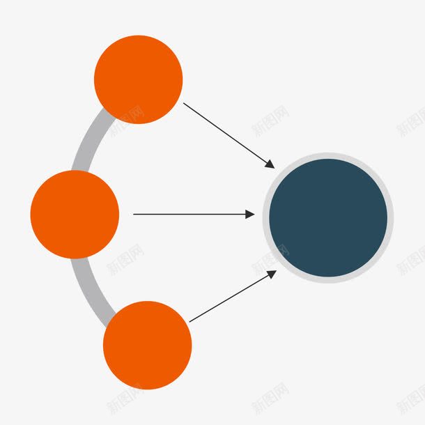 圆形分支图矢量图eps免抠素材_新图网 https://ixintu.com 分支图 分支图素材 圆形分支图 矢量分支图 边框分支图 矢量图