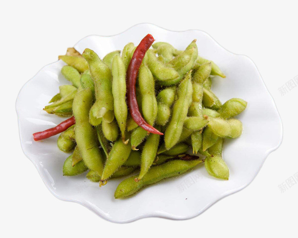 黄绿色美味盐水毛豆png免抠素材_新图网 https://ixintu.com 人人爱吃 可口 咸咸的 小吃 新鲜 盐水毛豆 绿油油 美味 餐前小菜 黄绿色