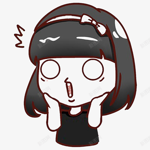 惊吓表情png免抠素材_新图网 https://ixintu.com 卡通 受了惊吓 受惊吓 大惊失色 惊慌恐惧 惧怕 表情
