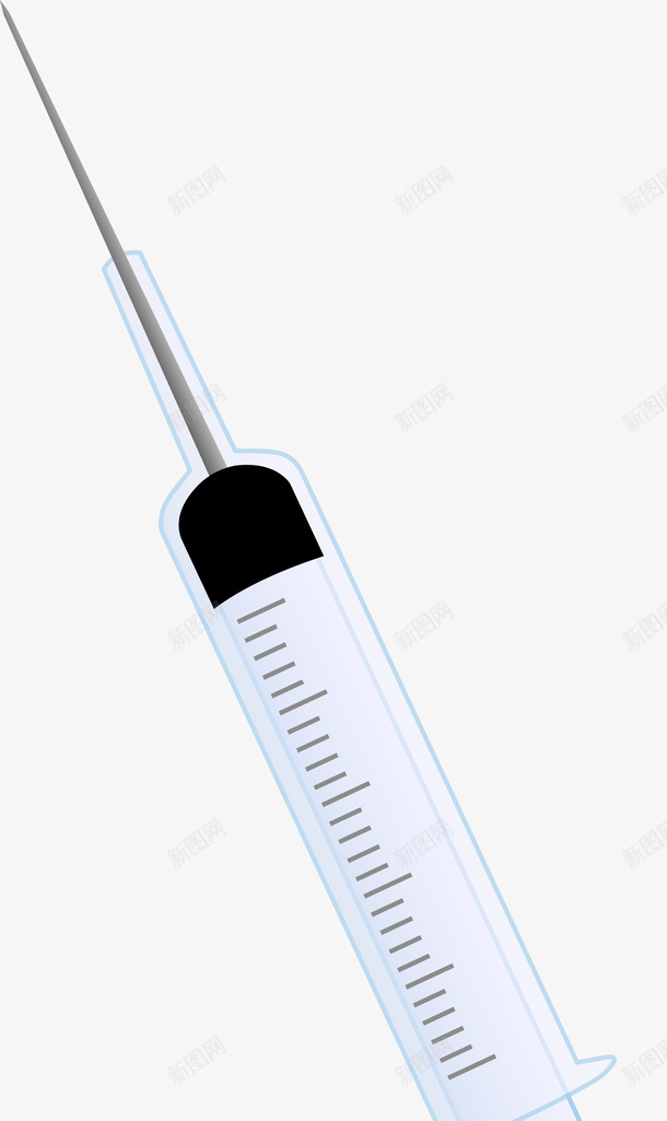 手绘注射器png免抠素材_新图网 https://ixintu.com 刻度 医用 医院 卡通 手绘疫苗打针插画 打针 数字 注射器 疫苗打针 针头 针管