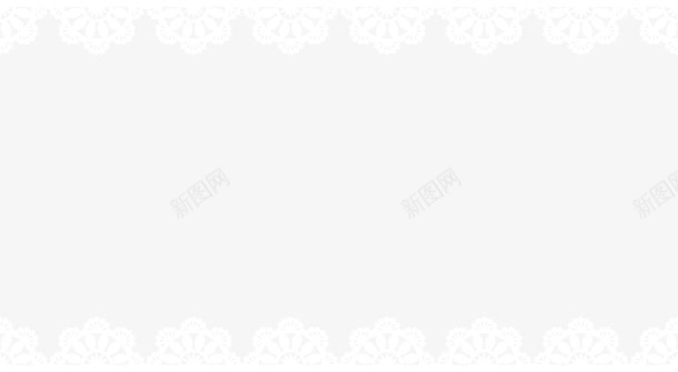 白色花边边框纹理png免抠素材_新图网 https://ixintu.com 免抠PNG 女装装饰 店铺装修 蕾丝花边 蕾丝边 装饰花边