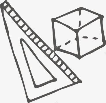 立体几何尺子png免抠素材_新图网 https://ixintu.com 几何 卡通 学习 尺子 手绘 校园 科教 立体