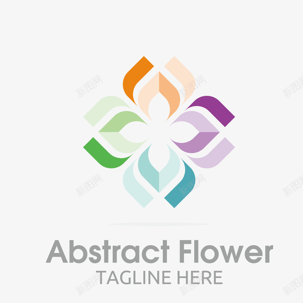 简约清新的logo图标png_新图网 https://ixintu.com 创意 字母 浅色 清新 简单 简约 美丽 设计感