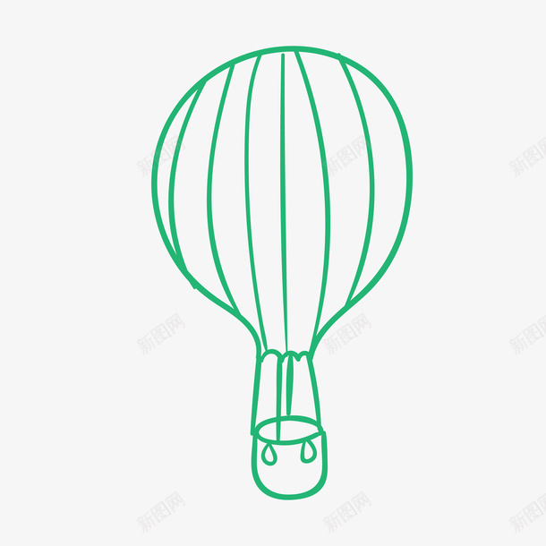 简笔蒸汽球装饰案png免抠素材_新图网 https://ixintu.com 卡通 开学 开学啦 开学日 手绘 气球 简笔画 纹路 线条 蒸汽 蒸汽球 装饰 质感