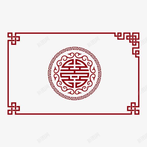 传统边框花纹png免抠素材_新图网 https://ixintu.com 古代 花纹 边框