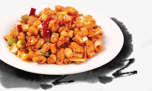 宫保鸡丁食物png免抠素材_新图网 https://ixintu.com 中国传统小吃 宫保鸡丁食物 家常小菜 家常美食 川菜 炒菜