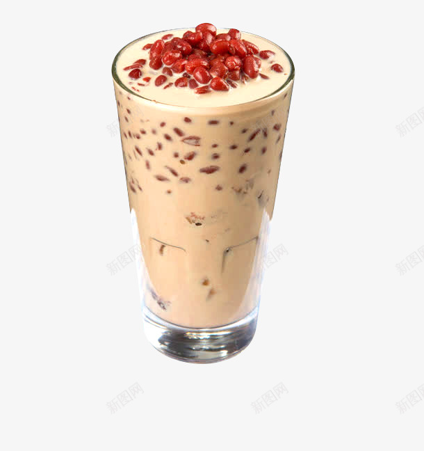 红豆大杯奶茶png免抠素材_新图网 https://ixintu.com 大杯奶茶 奶茶 奶茶杯 招牌奶茶 玻璃杯奶茶 红豆奶茶