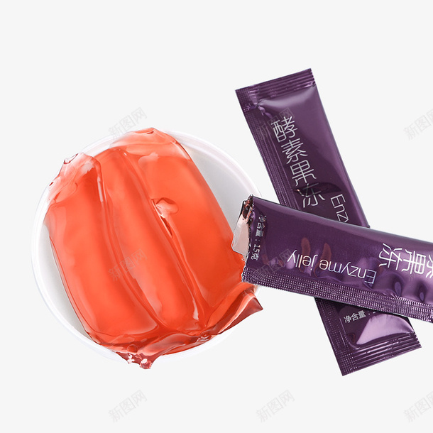 果冻酵素果冻保健食品png免抠素材_新图网 https://ixintu.com 减肥食品 果冻 袋装食品 酵素果冻 食品