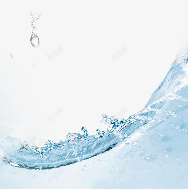 化妆品保湿海报背景png免抠素材_新图网 https://ixintu.com 保湿 保湿水 化妆品 水 水滴 水珠 渐变 溅 蓝色