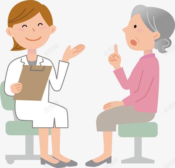安慰病人的卡通护士矢量图ai免抠素材_新图网 https://ixintu.com 别担心 护士 漂亮护士 生物医药 生物医药产业 生物医药展板 生物医药广告 生物医药整容 病人 矢量图