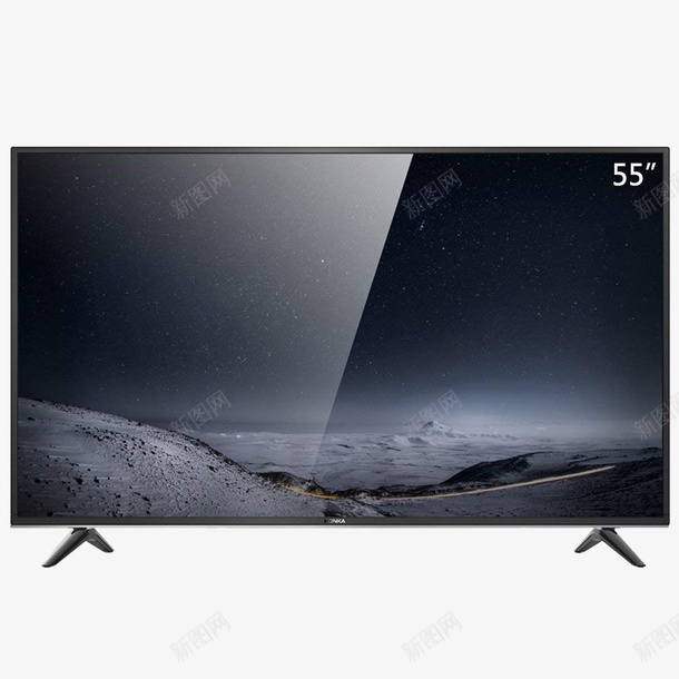 窄边框超薄电视图psd免抠素材_新图网 https://ixintu.com 4K 一体化成型 家用 智能 窄边框 超薄电视