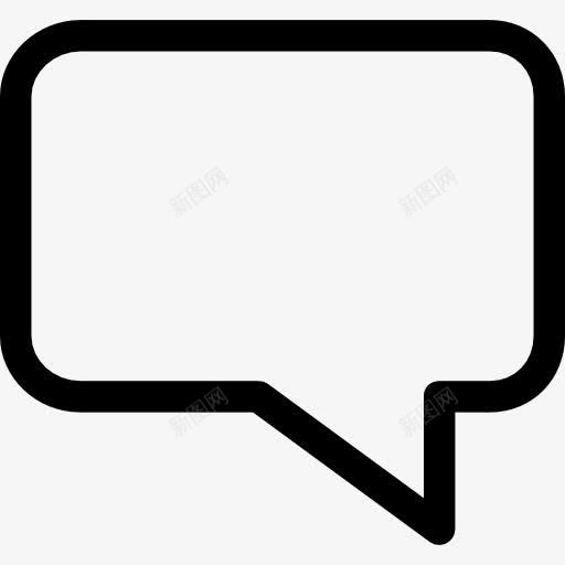 气泡图标png_新图网 https://ixintu.com 多媒体消息 泡泡 聊天 语音气球 谈话