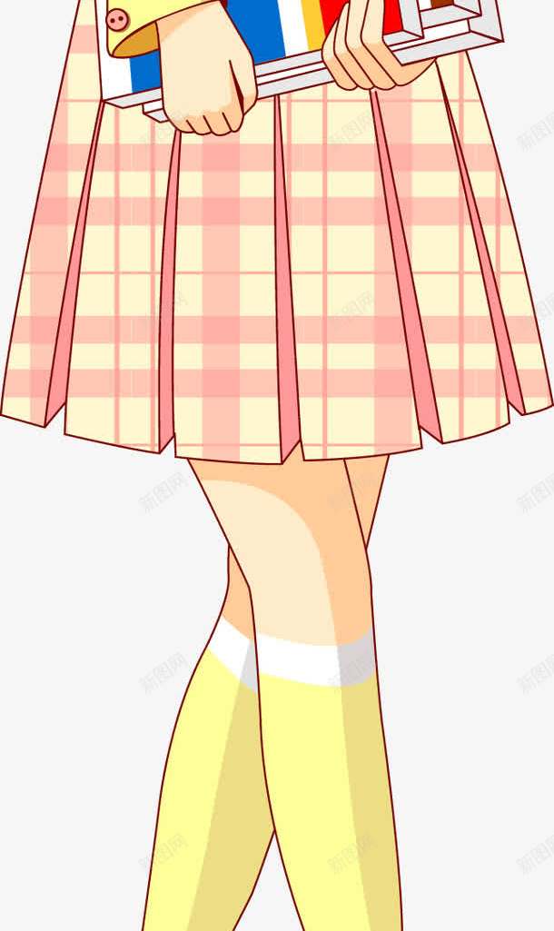 微笑的卡通女同学图png免抠素材_新图网 https://ixintu.com 中学生 人物 卡通人物图 卡通图 卡通高中生 学生 学生图 微笑 矢量人物 矢量学生 矢量高中生 高中生