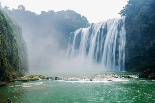 贵州黄果树瀑布景区png免抠素材_新图网 https://ixintu.com 旅游景区 自然景观 著名景点 贵州黄果树瀑布 贵州黄果树瀑布景区
