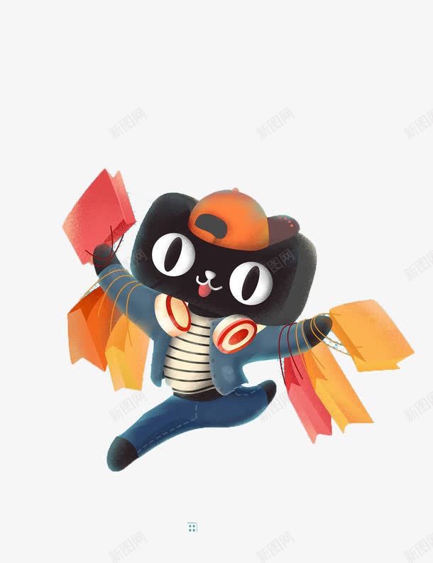 天猫购物png免抠素材_新图网 https://ixintu.com 天猫 天猫吉祥物 表情 购物