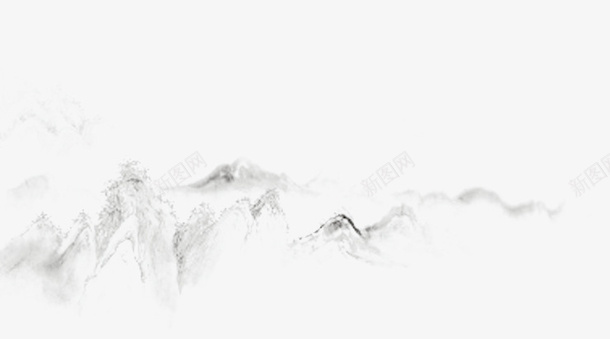 中国风意境水墨山水画png免抠素材_新图网 https://ixintu.com 中国风 传统风景画 山水画 山水画壁纸 水墨 高清