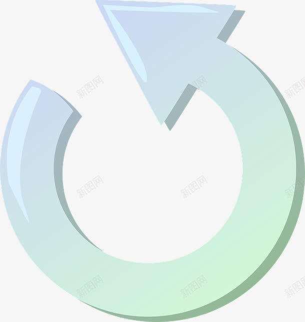 旋转返回箭头图标png_新图网 https://ixintu.com 旋 箭头 转 返回