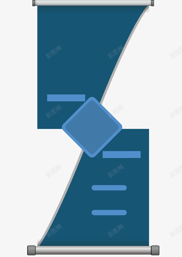 深色易拉宝矢量图ai免抠素材_新图网 https://ixintu.com X展架 公司简介易拉宝 宣传展板 展板设计 展架模板 广告设计 易拉宝版式 矢量图