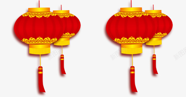 2019新年猪年灯笼psd免抠素材_新图网 https://ixintu.com 2019 中式 喜庆 庆祝 新年 猪年 猪年灯笼 红色灯笼 过年