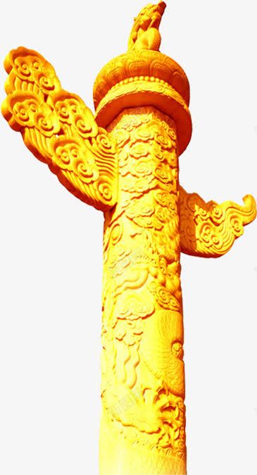 手绘金色展板建筑png免抠素材_新图网 https://ixintu.com 展板 建筑 金色