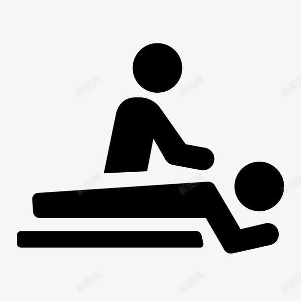 按摩全身会算带按摩脸部图标png_新图网 https://ixintu.com app 图标 按摩 网页 脸部 脸部按摩