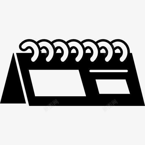 台历弹簧变图标png_新图网 https://ixintu.com 台历 日历 春天 春天的日历