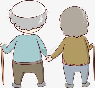 卡通人物老人png免抠素材_新图网 https://ixintu.com 人物 卡通 老人