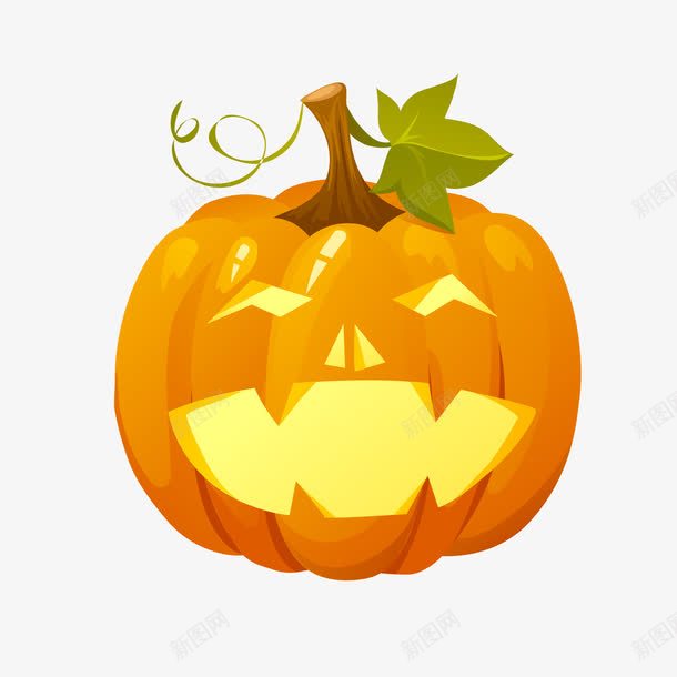 南瓜卡通表情矢量图ai免抠素材_新图网 https://ixintu.com 万圣节 卡通 可爱 头像 植物 笑 蔬菜 表情 西方节日 矢量图