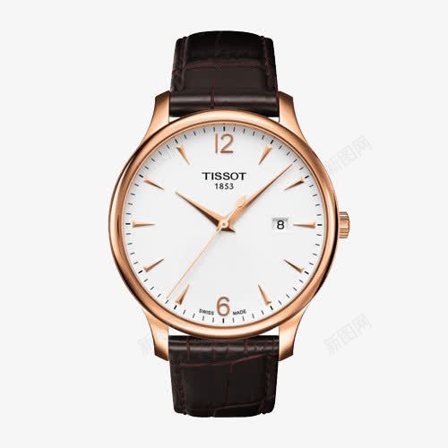 天梭俊雅系列手表png免抠素材_新图网 https://ixintu.com TISSOT 产品实物 名牌手表 男士手表 石英表 腕表
