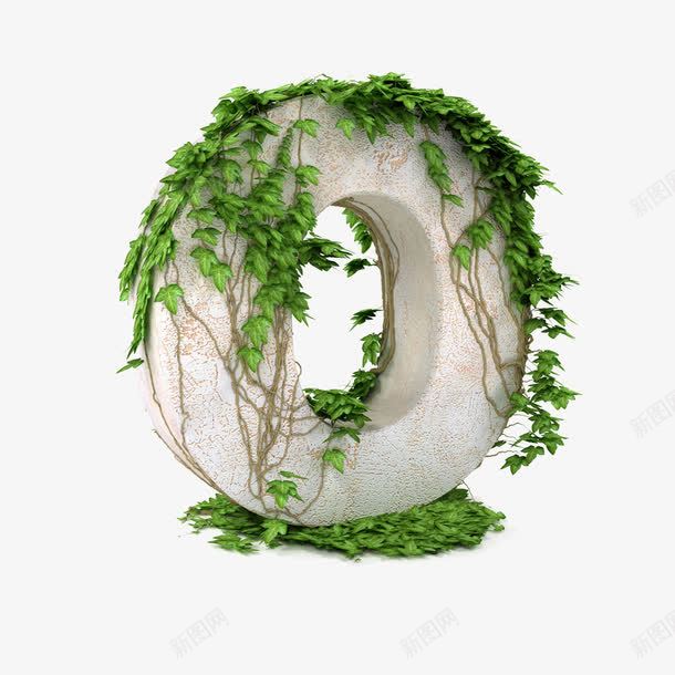 带藤蔓的立体字Opng免抠素材_新图网 https://ixintu.com O字 书画文字 叶子 图片 字母 文化艺术 树叶 植物 环保 立体字 绿色 艺术字 藤蔓