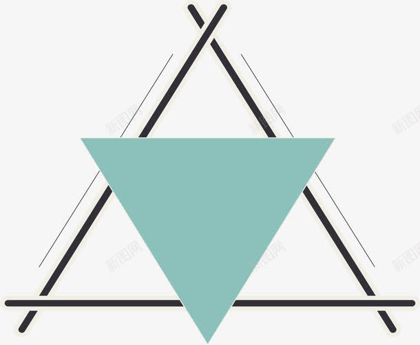 三角形png免抠素材_新图网 https://ixintu.com 三角形 几何形 多边形 形状 时尚 淘宝banner装饰 淘宝文案