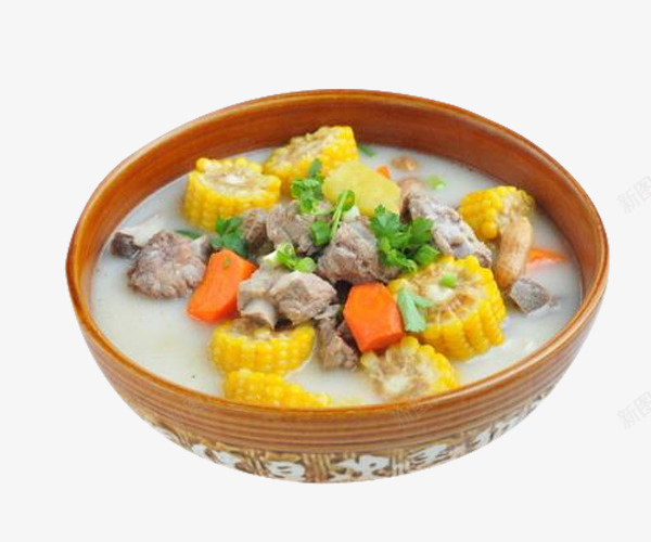 碗里的食物山药排骨汤png免抠素材_新图网 https://ixintu.com 家常美食 山药排骨 美食 营养美食 食物 餐饮食品 饭店